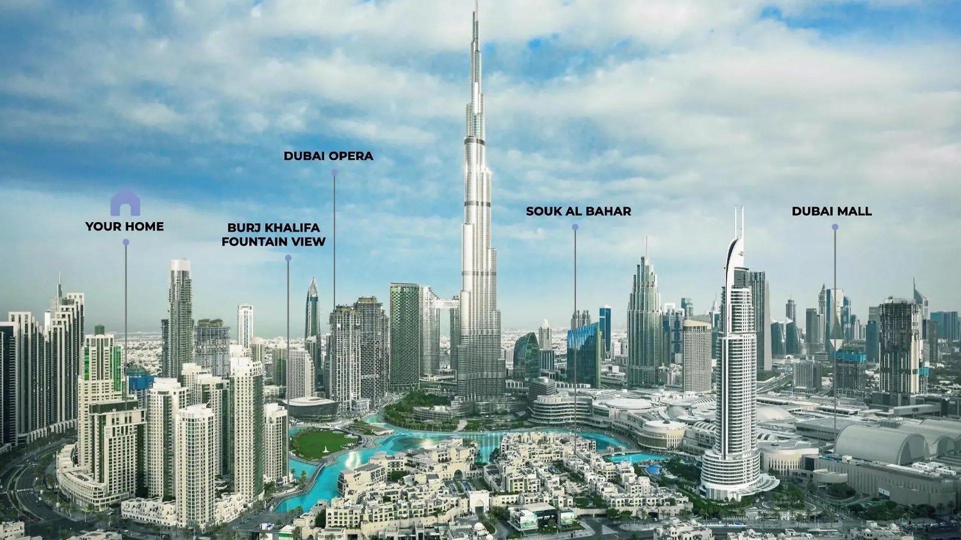 Downtown Oasis Luxury One-Bed In Downtown Dubai Apartment