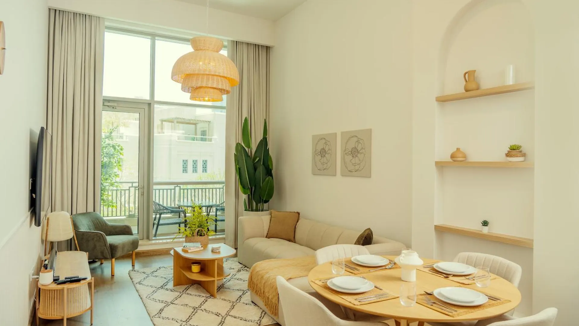 Downtown Oasis Luxury One-Bed In Downtown Dubai 아파트